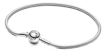 Comprar Pulsera Pandora Original Cierre Redondo Pandora Me Plateado 6 Cm 16 Cm