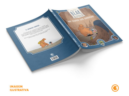 Bear - As Aventuras De Dimas & Raven: Na Cidade Das Charadas, De Bianca Pinheiro., Vol. 1. Editorial Editora Conrad, Tapa Mole En Português, 2023