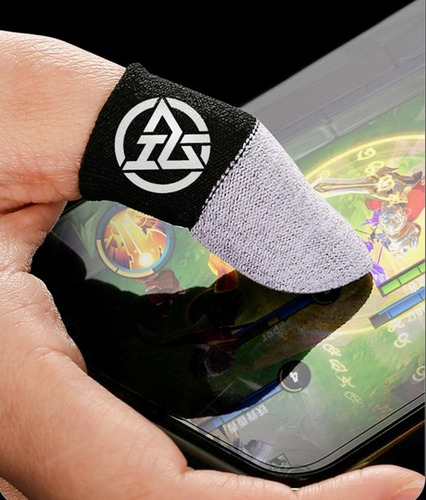 Dedales Gamer Guantes Dedos Fibra Touch Profesional Fundas