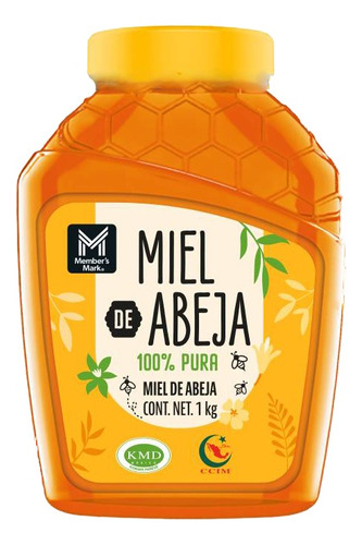 Miel De Abeja 100% Pura Member's Mark 1kg