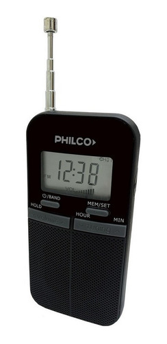 Radio Portátil Digital Philco Tipo De Cancha Am-fm Prc39d