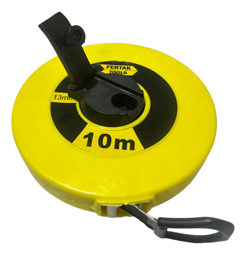 Trena Rolo Fita De Fibra De Vidro Estojo De Pvc 10m X 13mm