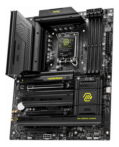 Tarjeta Madre Msi Mag Z890 Tomahawk Wifi Lga1851 Ddr5 Atx