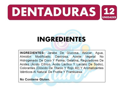 Display Gomitas Fini Dentaduras 180g (display 12 Unidades)