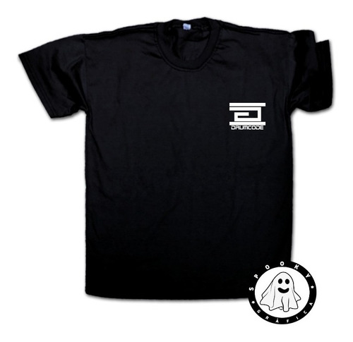 Imagen 2 de 3 de Remera Drumcode Logo Techno