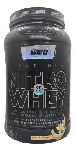 Nitro Whey X1 Kg - Star Nutrition- Proteína Concentrada+bcaa