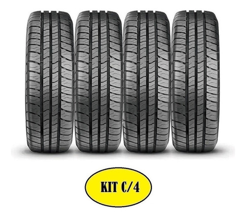 Pneu Aro 14 Kit C/4 205/55/16 - Remold Chuva Profissional
