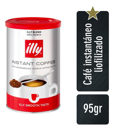 Café Illy Instantaneo Smooth Red 95 Gr