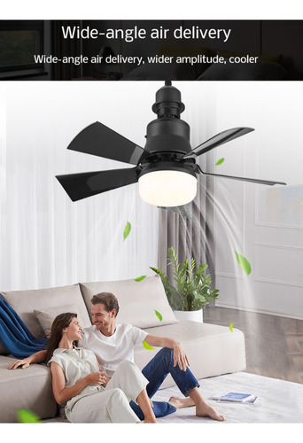 Lámpara De Techo, Ventilador, Blanca, Ventilación, Color Bla