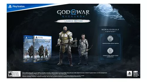 God Of War Ragnarok Edição Físico Playstation 5 Sony Ps5