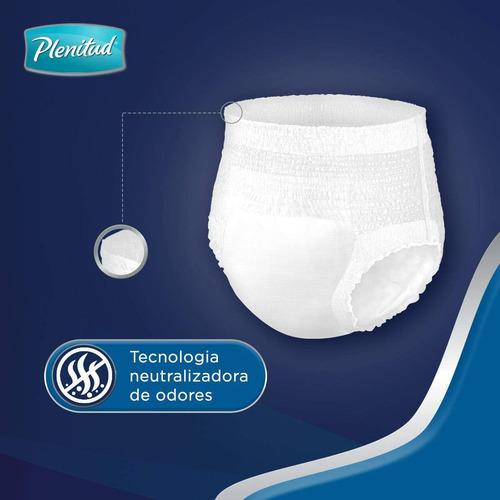 Roupa Íntima Descartável Plenitud Plus G/xg Com 16 Un