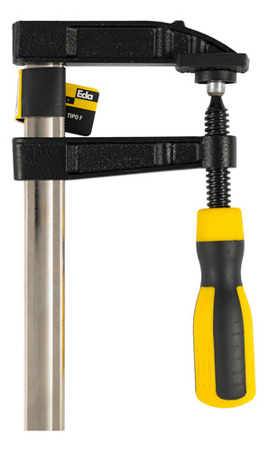 Grampo Sargento Tipo F 100 X 400 Mm Aço Cromo Vanádio