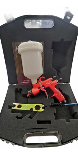Pistola De Gravedad Sagola 3300 Gto 1.4mm Hvlp Maletín