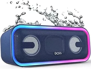 Parlante Doss Soundbox Pro+ Bt Resistente Al Agua Azul