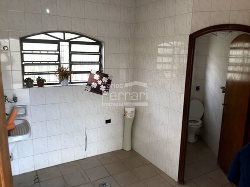 Imagem 9 de 15 de Sobrado Muito Bem Localizado, Ótimo Para Empresas Ou Casa De Repousos Com 10 Vagas E 5 Dormitórios - Cf34862