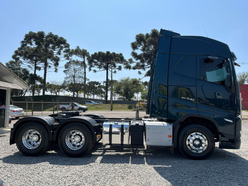 Volvo Fh 540 Cab. Globetrotter 6x4 2023 Verde Pac Ec Traçado