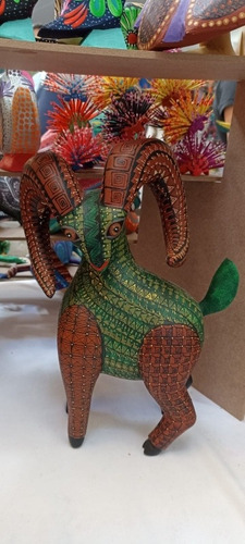Alebrije Grande Borrego Cimarrón Madera De Copal