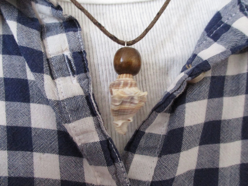 Vishudi Collar Hombre Caracol Forma Vertical Modelo 108