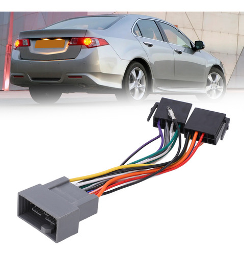 Adaptador De Conector De Radio Estéreo Arnés De Cables Iso D