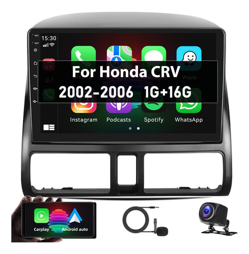 Estéreo De Coche Para Honda Crv      Android 11 Audio De R.