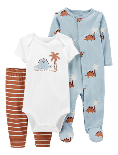 Carters Set 3 Piezas Osito-pijama Body Pantalon 1n689510