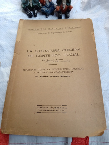 Literatura Chilena Contenido Social 1953 Lautaro Yankas