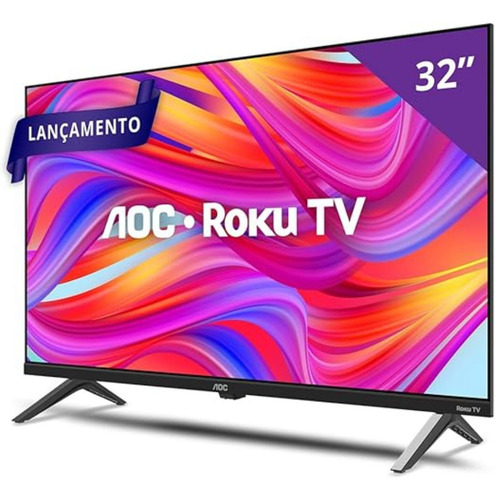 Smart Tv 32 Hd Aoc Roku Tv 32s5045/78g Led Hdmi 1 Usb Wifi