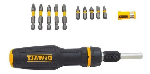 Imagen 2 de 9 de Destornillador Tipo Matraca Maxfit Dewalt Dwht66567