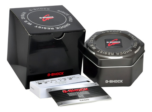 Pulseira de relógio Casio G Shock Gw6900 Multiband 6 Solar Chronometer, cor preta