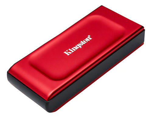 Unidad Sólida Externa Kingston Xs1000r 1tb Color Rojo
