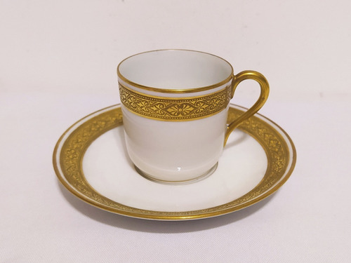 Taza Para Café Porcelana Limoges B & C Orfebrería Anezin