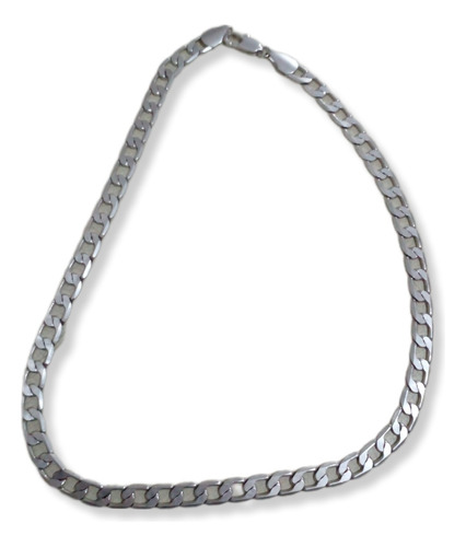 Collar Grueso De Baño De Plata 925