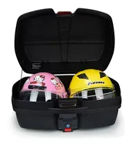 Comprar Baul Moto Premium 45l Desmont. Respaldo 2 Cascos No Givi Top Case