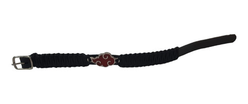 Pulseira Trançado Akatsuki Nuvem Anime Naruto Otaku