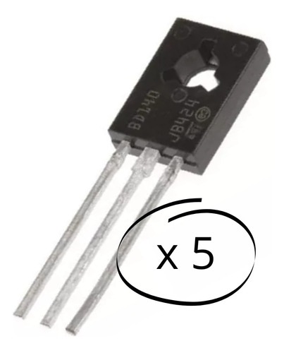 Bd140 Transistor En Pack De 5 Unidades