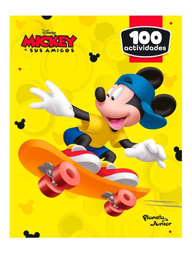 Libro 100 Actividades  Mickey Y Sus Amigos