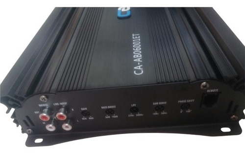 Imagen 4 de 4 de Amplificador Fuente Carbón 1200w 1 Canal Clase D