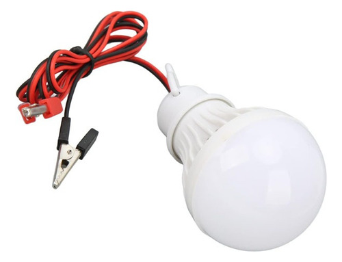 Lampara Luz Led Portatil Inspeccion 12v 5w Pinzas Cable 1,30