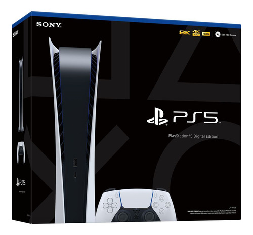 Imagen 2 de 7 de Consola Ps5 Digital Playstation 5 825gb Ssd Macrotec