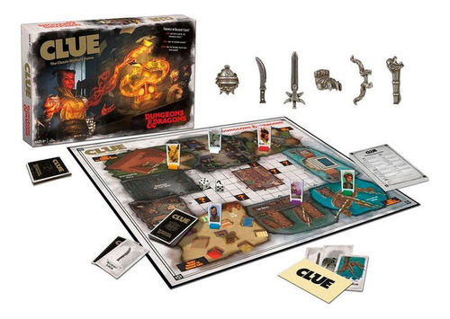 Juego De Mesa Usaopoly Clue The Classic Mystery Game Edad 8