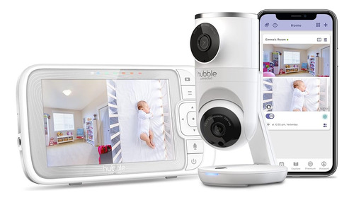 Hubble Connected Dual Vision Smart Dual Camera Baby Monitor,