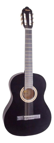 Guitarra criolla clásica Valencia 100 VC104K para diestros negra