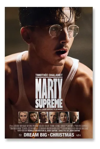 Poster Cartaz Marty Supreme - 60x90cm | MercadoLivre