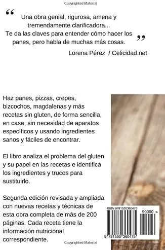 Pan Sin Gluten: Principios, técnicas y trucos para hacer pan, pizza,  bizcochos, cupcakes y otras recetas sin gluten. : Alier, Marc, Casañ, María  José: : Libros