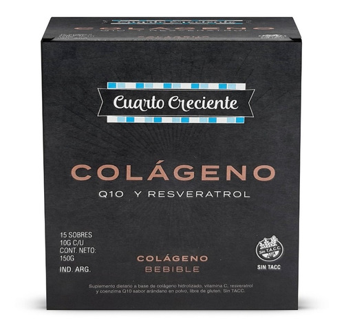 Colageno Hidrolizado En Polvo Sin Tacc Vitamina C Caja 150g