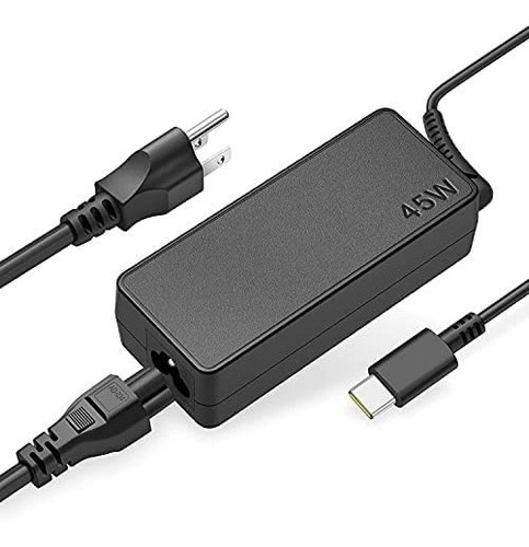 Cargador Universal Lnocciy Usb C P/lenovo Chromebook -negro