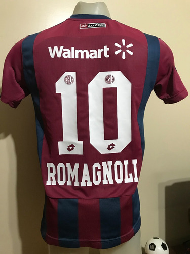 Camiseta San Lorenzo 2010 2011 Romagnoli #10 Argentina S - M