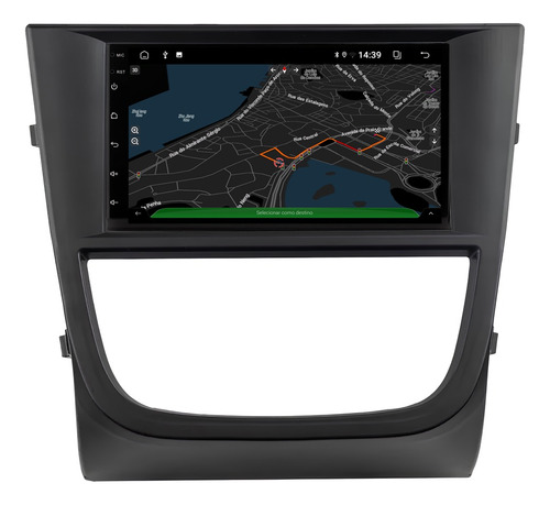 Multimidia Saveiro G5 2008/2012 Android 13 Carplay 64gb 7p