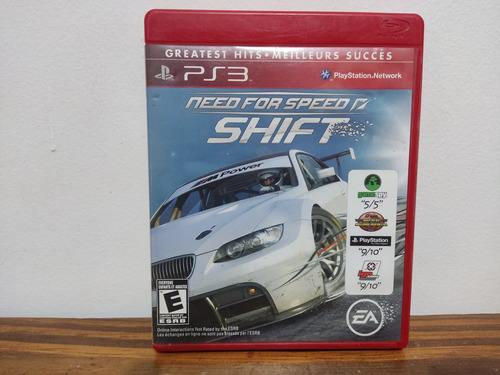 Need For Speed Shift Ps3 Fisico Usado 