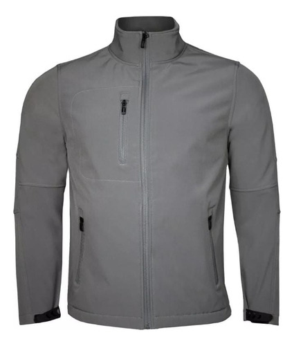 Chaqueta Softshell Termica Impermeable Hombre Con Micropolar